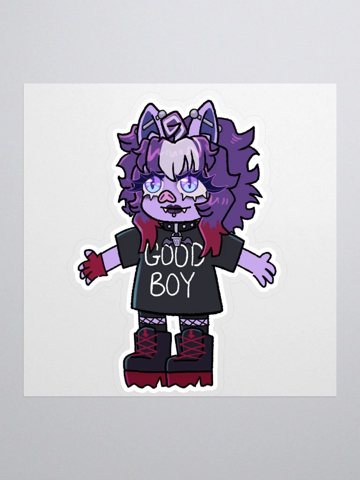 Trash Bat Char - skrunkly good boy [sticker] product image (1)