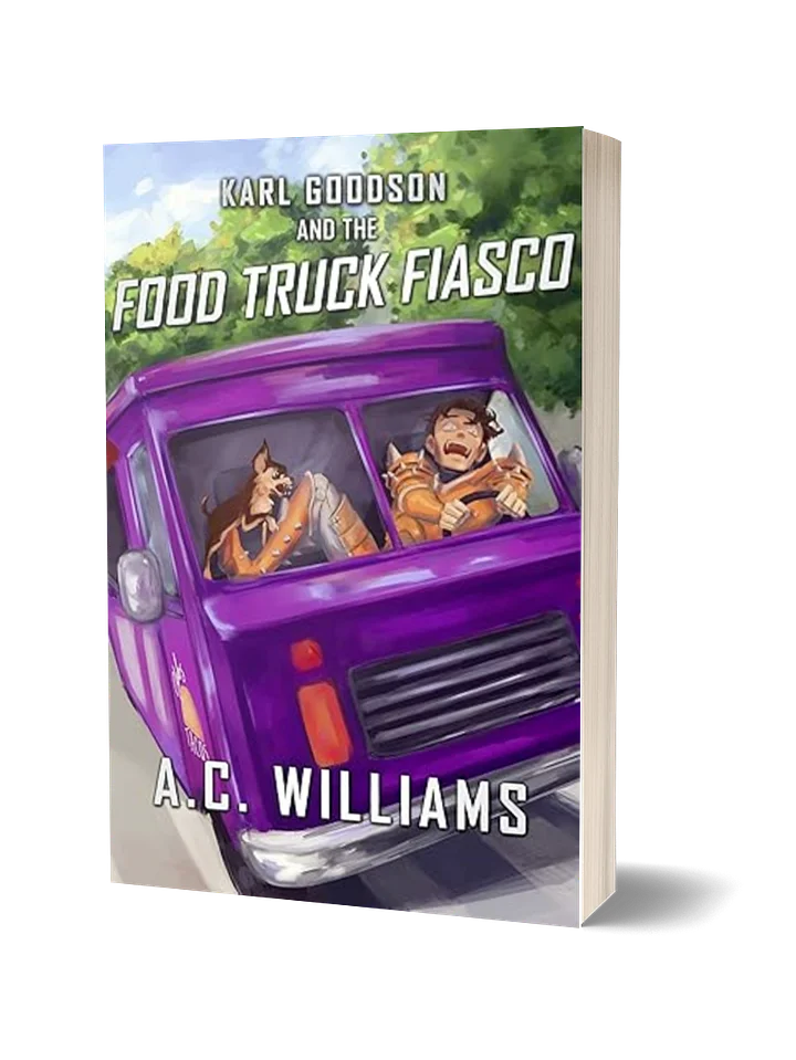 Karl Goodson and the Food Truck Fiasco Signed Paperback [Mazzaroth: Reishosan] product image (1)