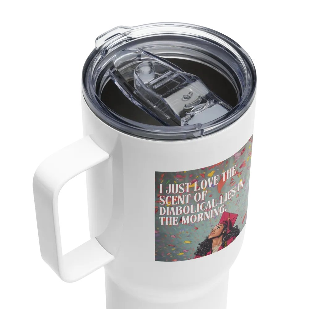 Diabolical Lies Grad 4 Travel Mug With Handle product image (6)