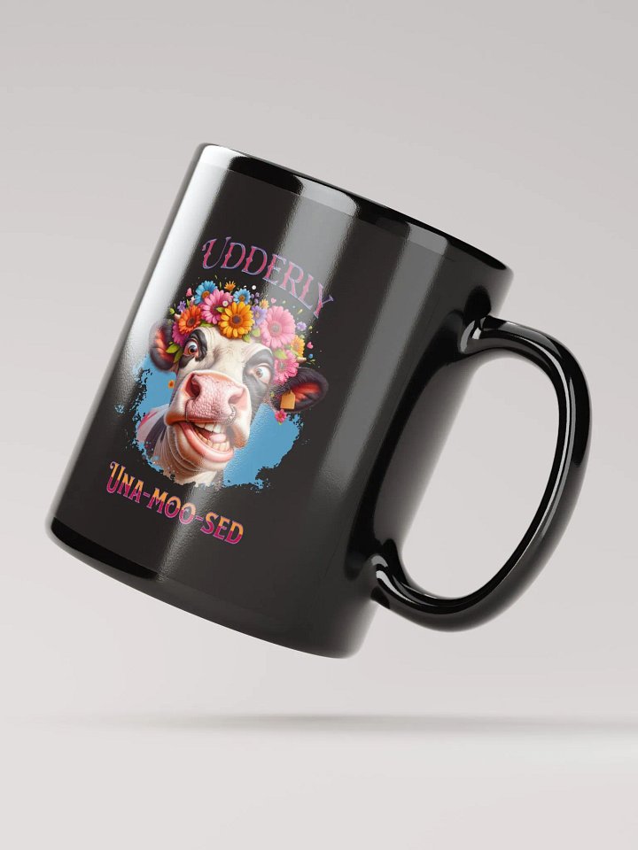 Whimsical Cow Floral Crown Mug product image (2)