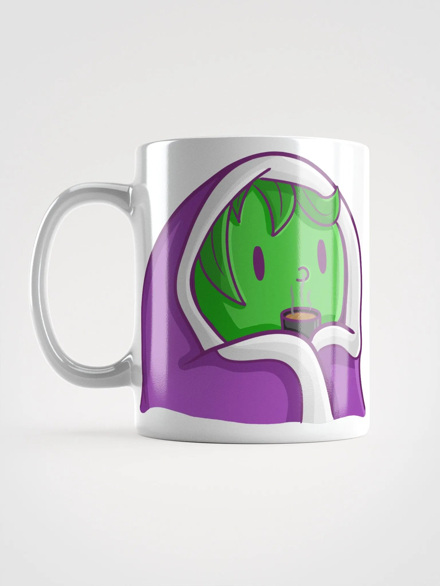 Purple Rose Cuddler Mug | Art by Duck product image (6)