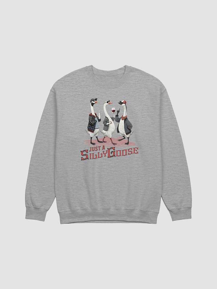 Jut A Silly Goose Quirky Trio Crewneck Sweatshirt product image (19)