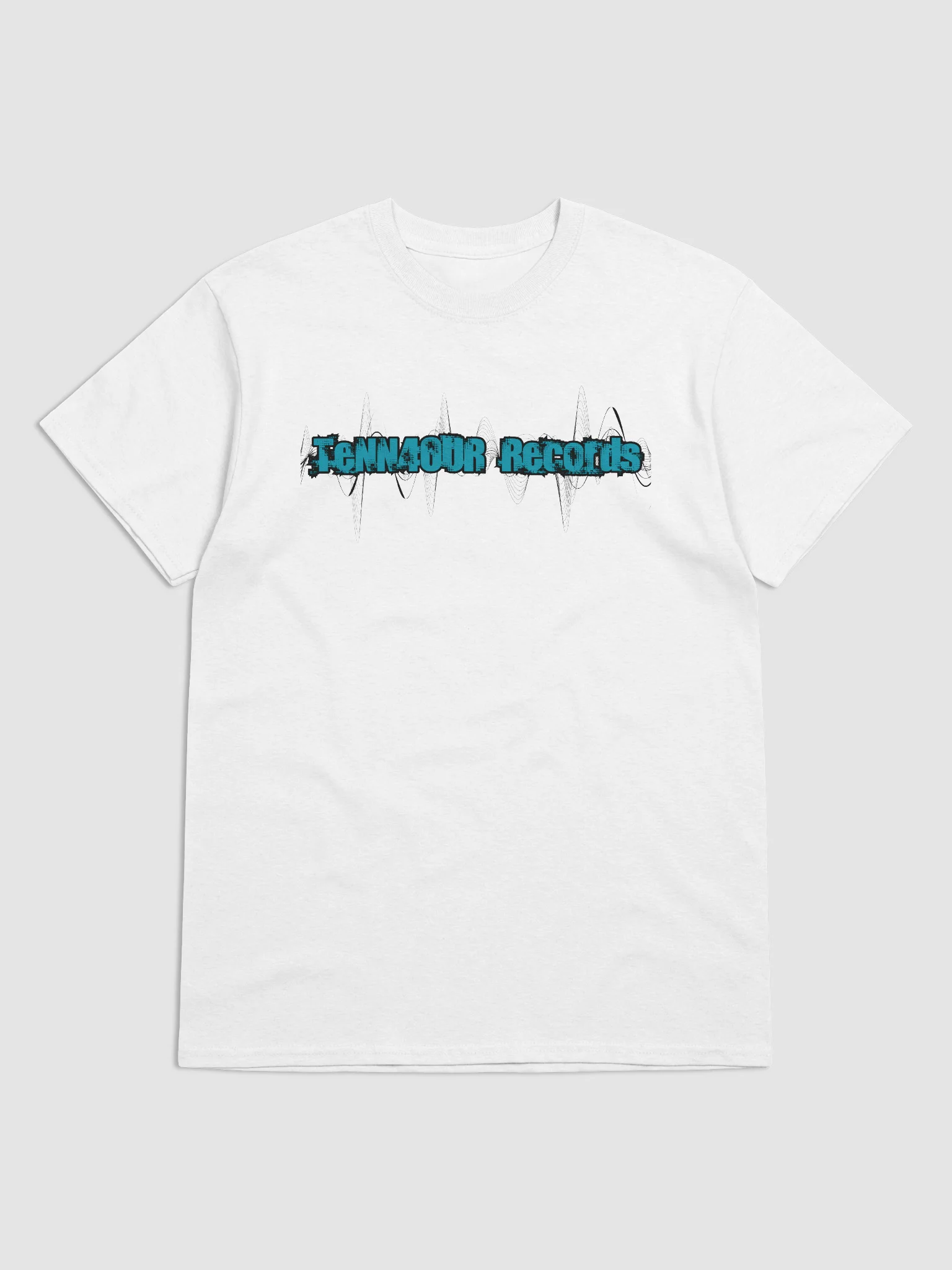 TeNN4OUR Records Logo T-Shirt (Blue) product image (1)