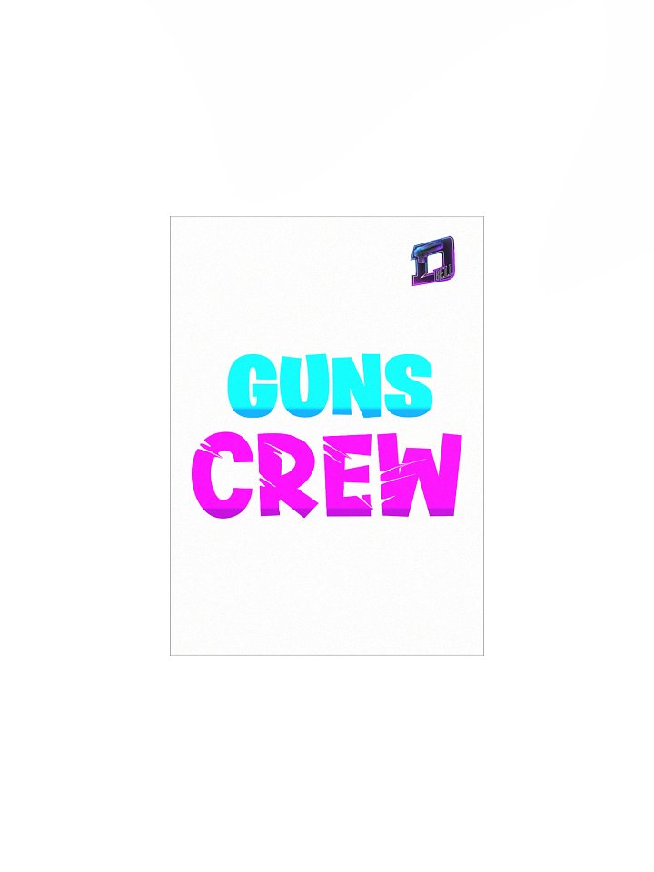 GunsCrew Matte Poster product image (2)