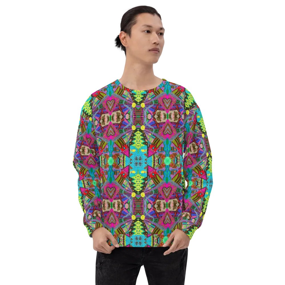 Abstract Doodle Art Tower Moment Unisex Sweatshirt product image (2)