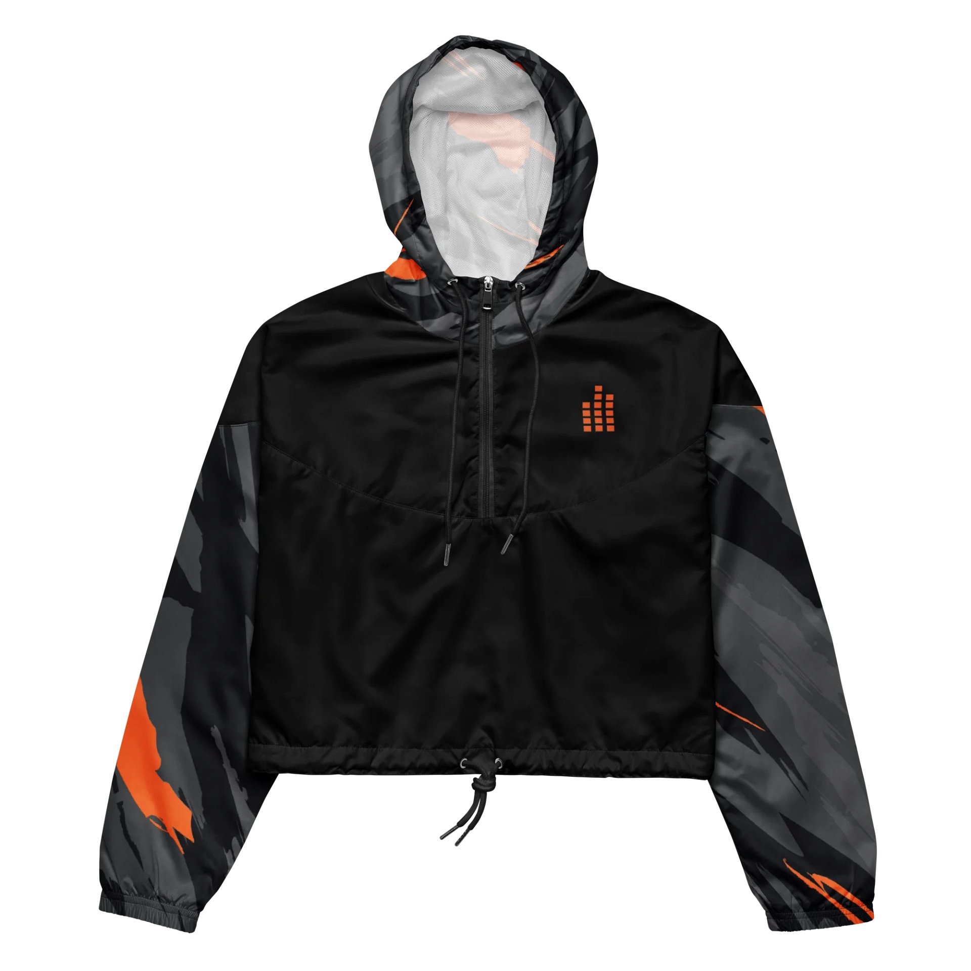 PhillyDnB :: Camo Crop Breaker BLK product image (1)