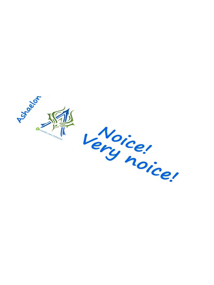 Noice! Very Noice! Custom Kiss Cut Stickers product image (1)
