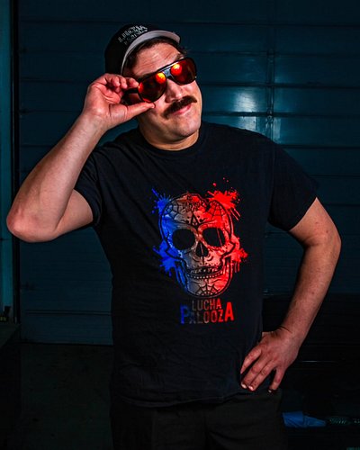 Commissioner Freddie reporting for duty.
@demandlucha really is the best party for our fans & being the groups commissioner r...