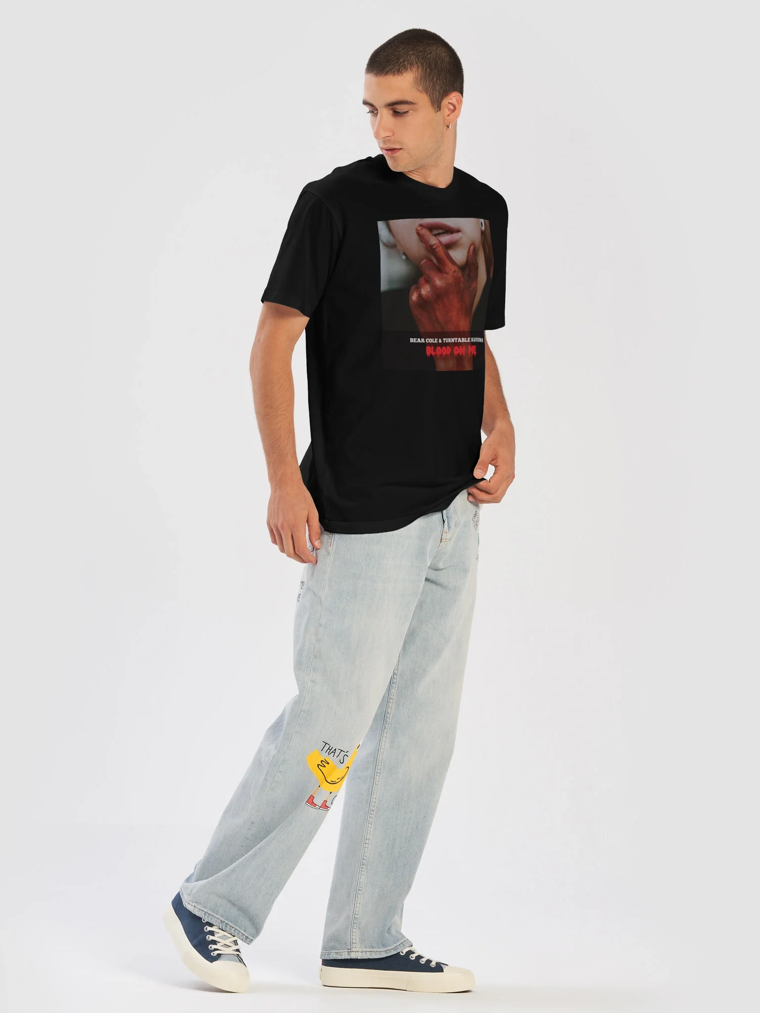 Bear Cole & Turntable Kachina - Blood on Me Cover T-shirt