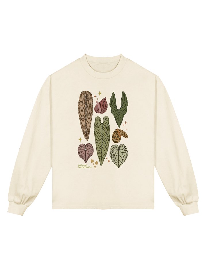 ANTHURIUM COLLAGE (front only) - Premium Heavyweight Long Sleeve product image (1)