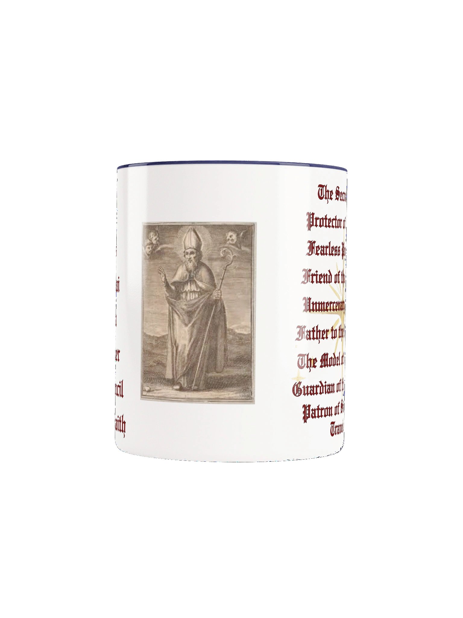 Saint Nicholas Ceramic Mug with Color Inside product image (5)