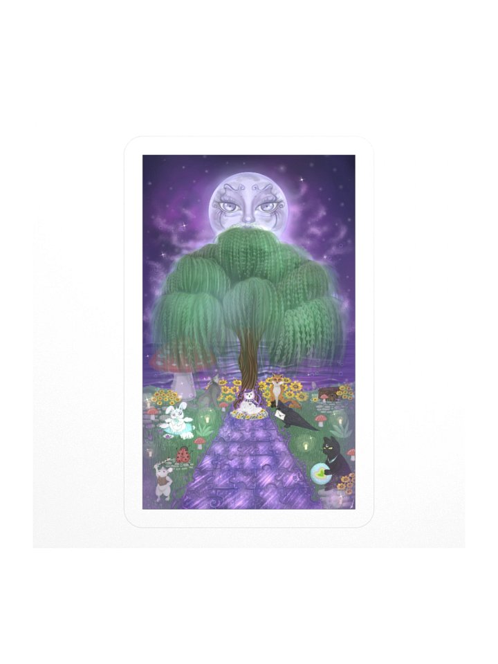 Midnight Willow Garden Sticker product image (2)