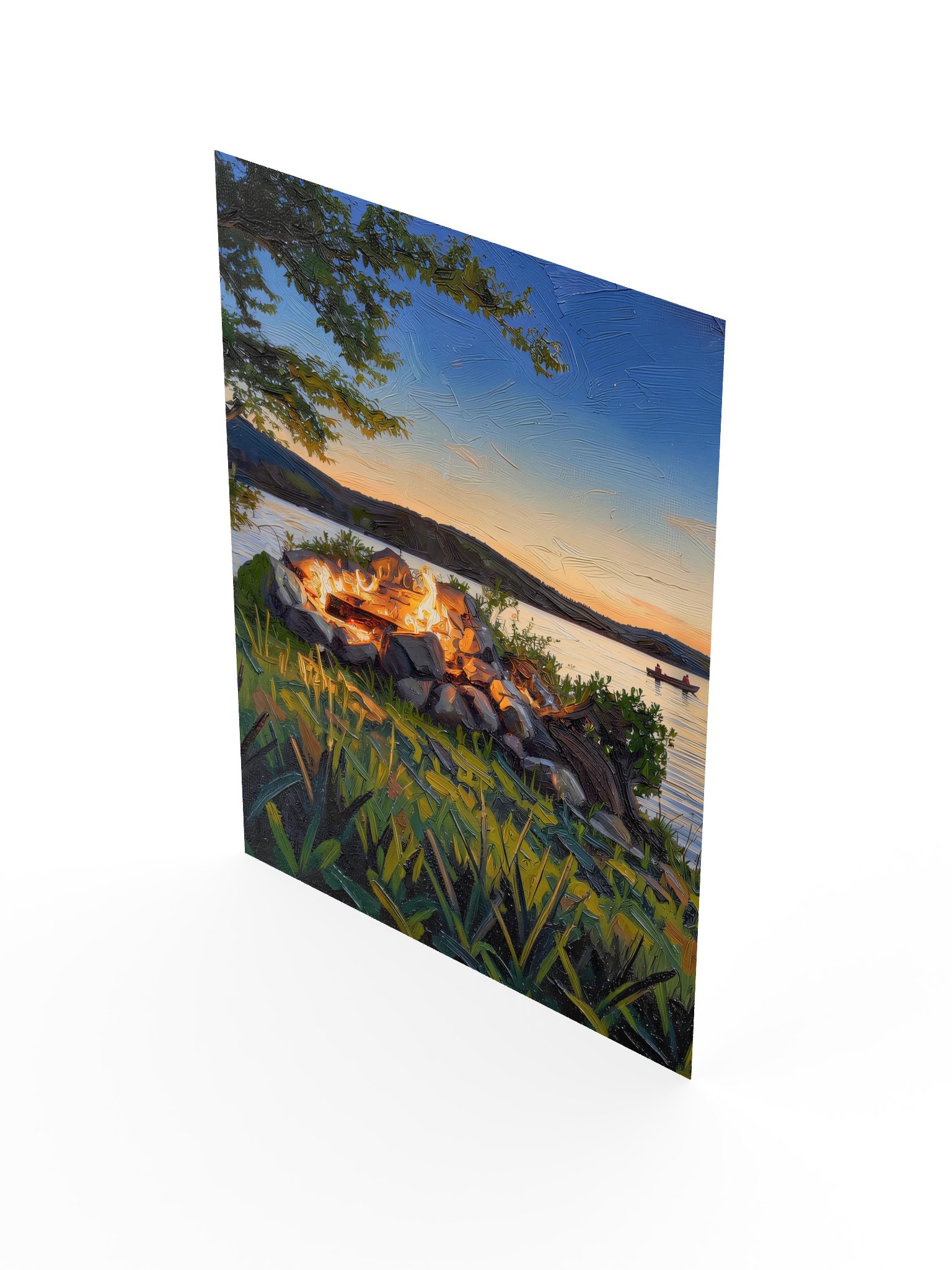 Campfire on the Shore Poster product image (6)