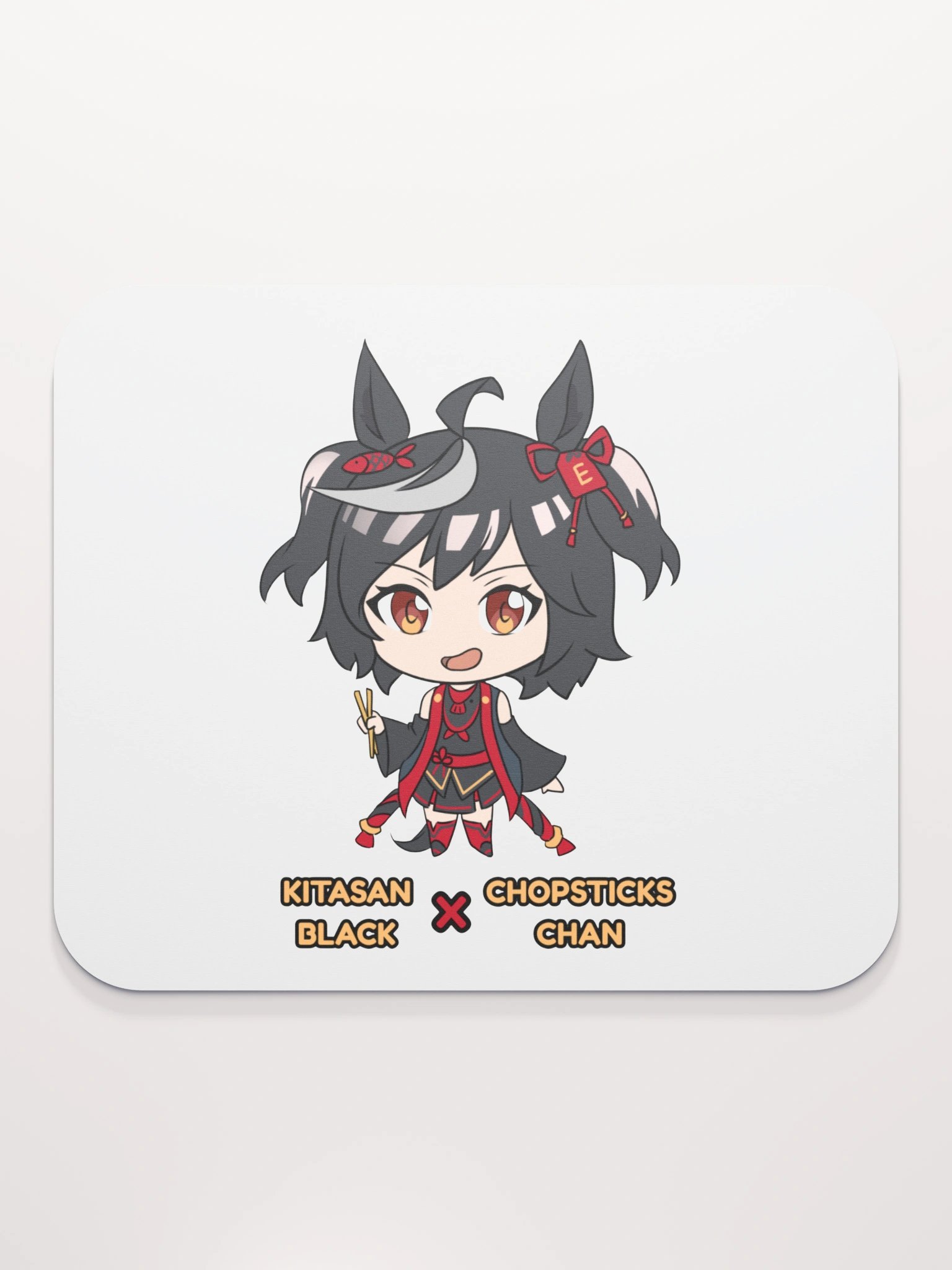 Kitasan Black x ChopsticksChan Mousepad product image (2)