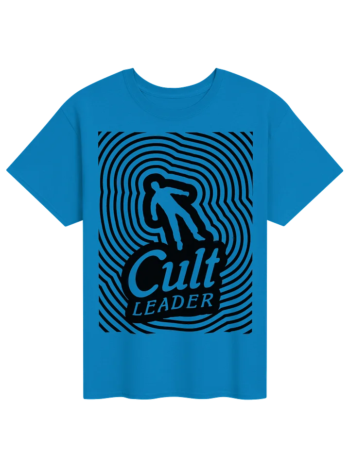 Cult Leader Minimal Blue T-shirt product image (1)
