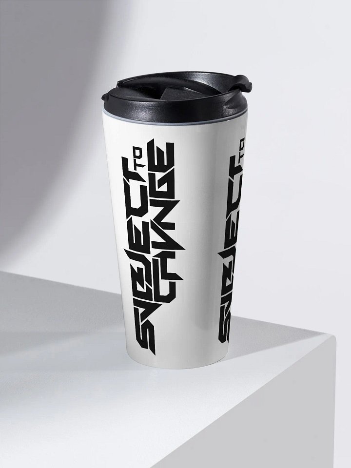 STC TRAVEL MUG LOGO BLACK FONT product image (2)