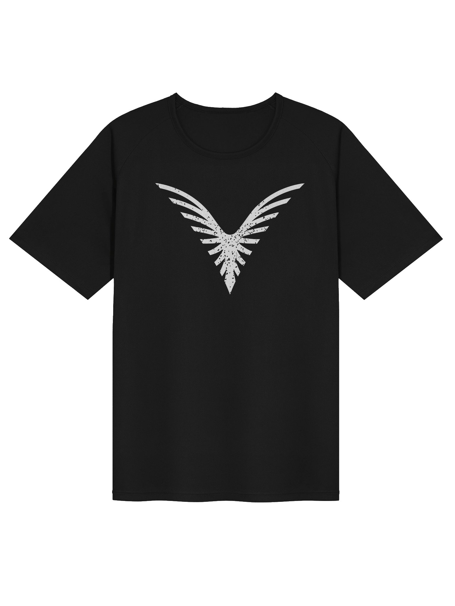 Black T-shirt product image (1)