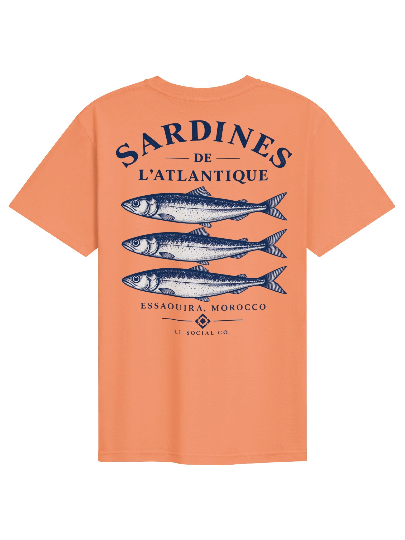 LL Social Co. Sardines de l’ Atlantique Tee — Essaouira product image (2)