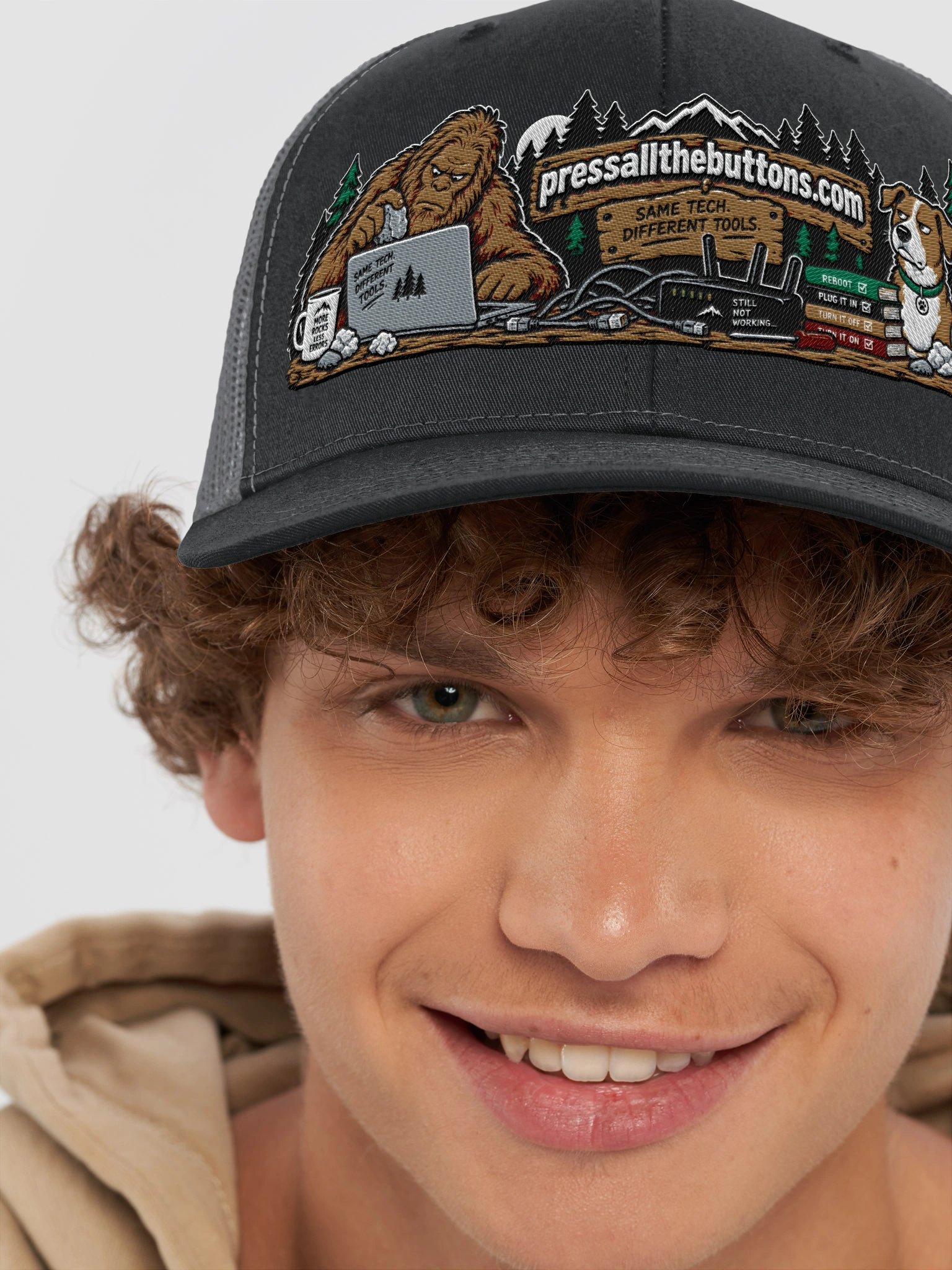 PATB Sasquatch Trucker Hat product image (8)