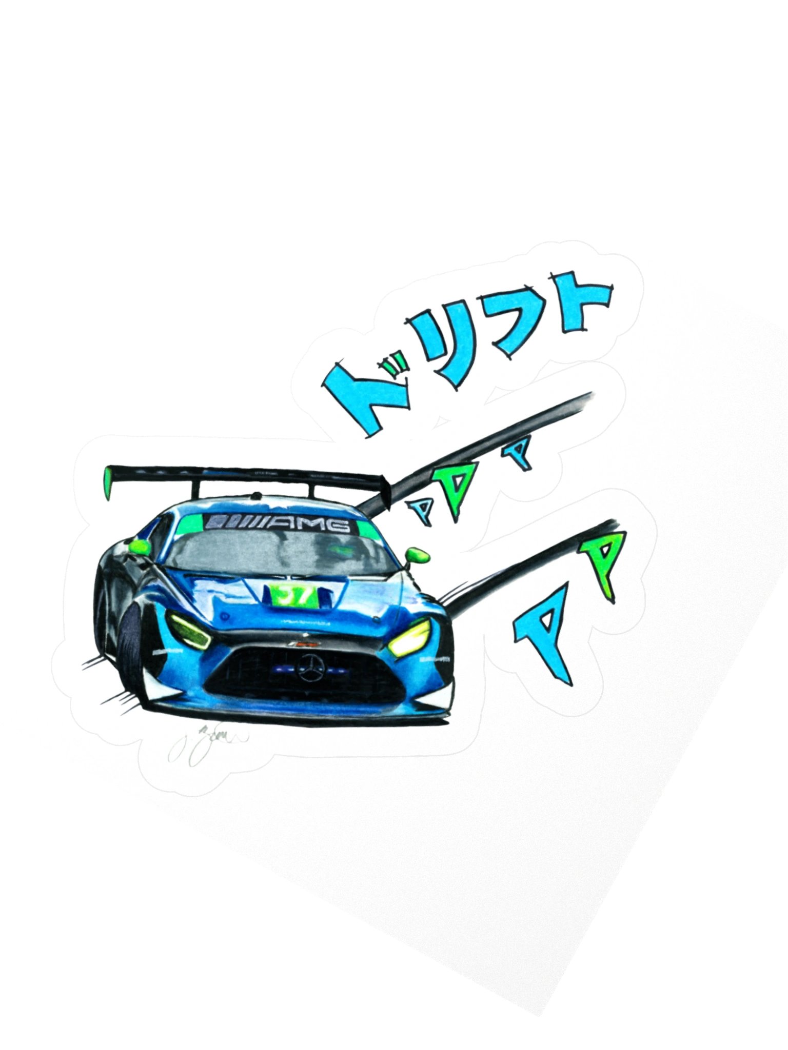 Merc Drift Sticker product image (4)