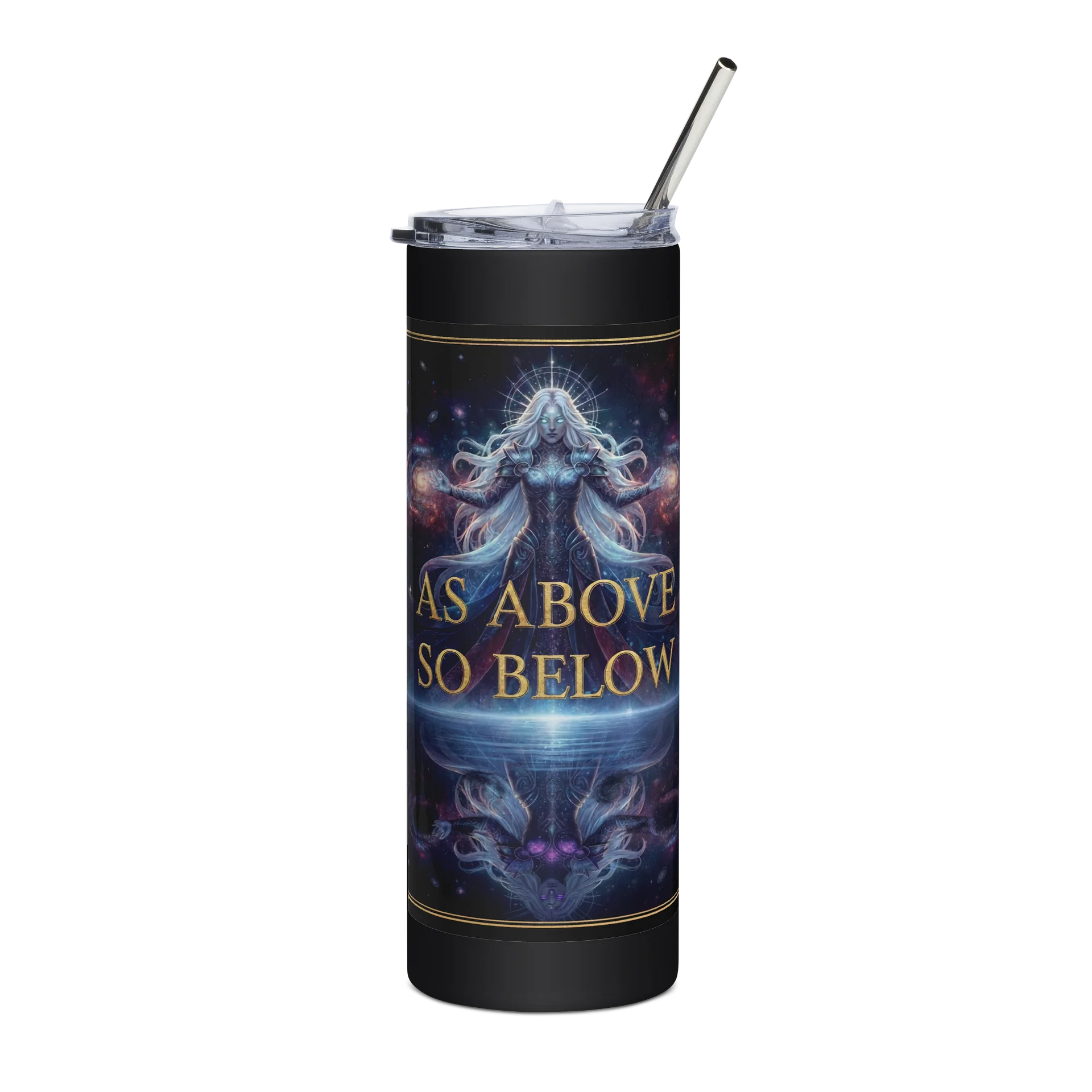 Ethereal Galaxy Stainless Steel Tumbler product image (1)