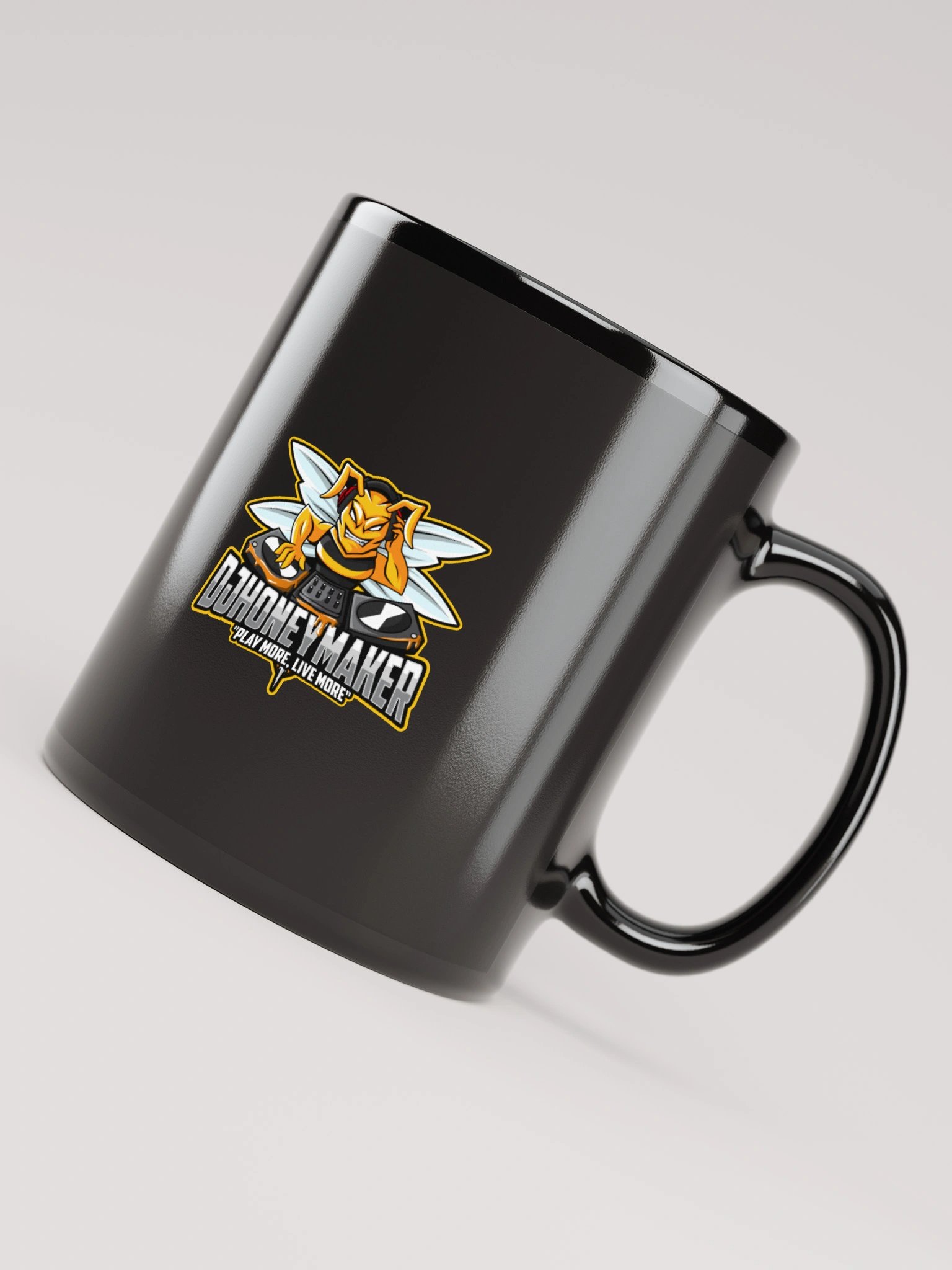 Official Logo Black Glossy Mug product image (7)