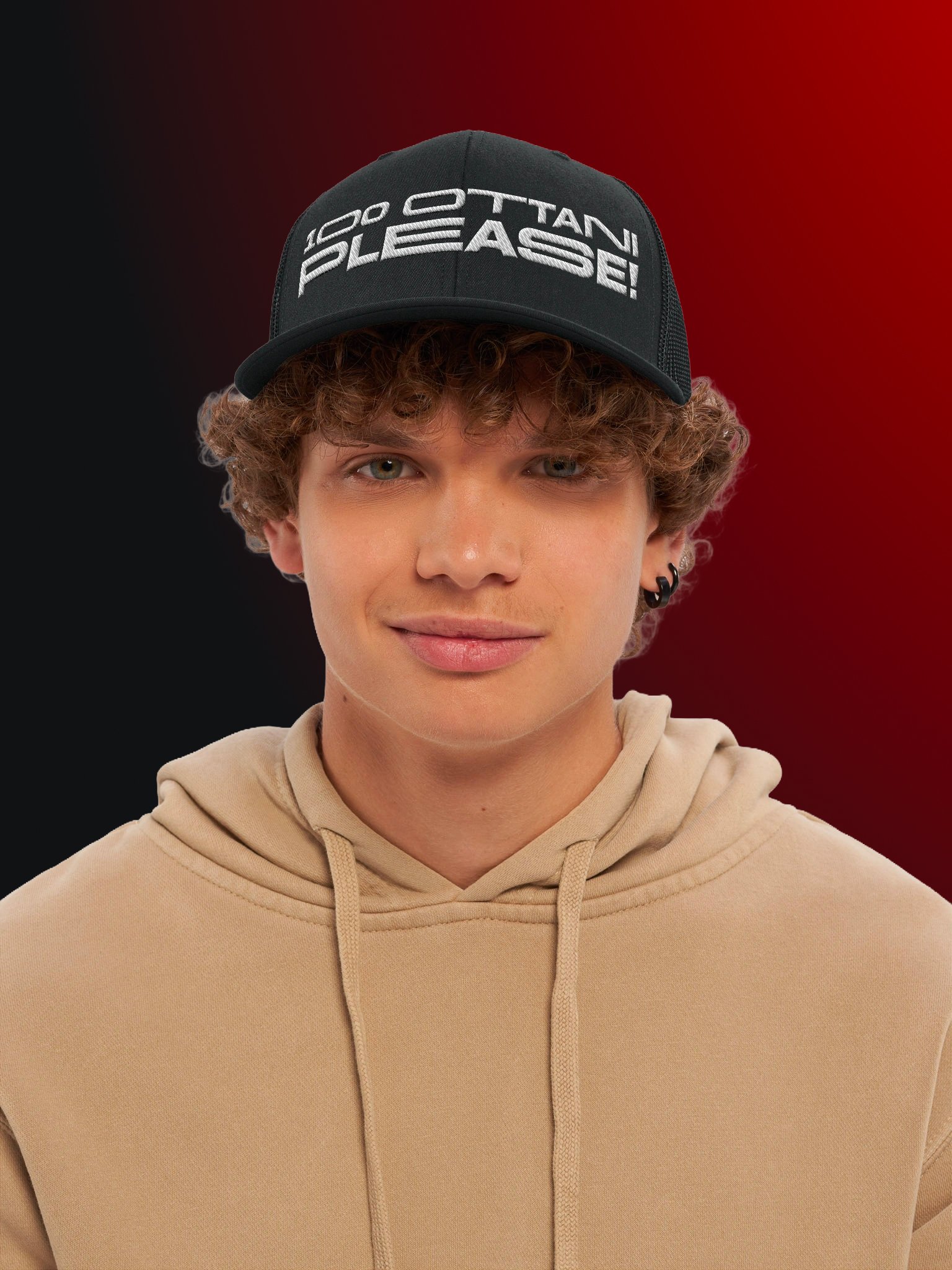 100 Ottani Please!™ Racing Streetwear Trucker Hat | Grid Walk Edition product image (2)