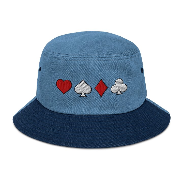 Four Suits Jean Bucket Hat product image (1)
