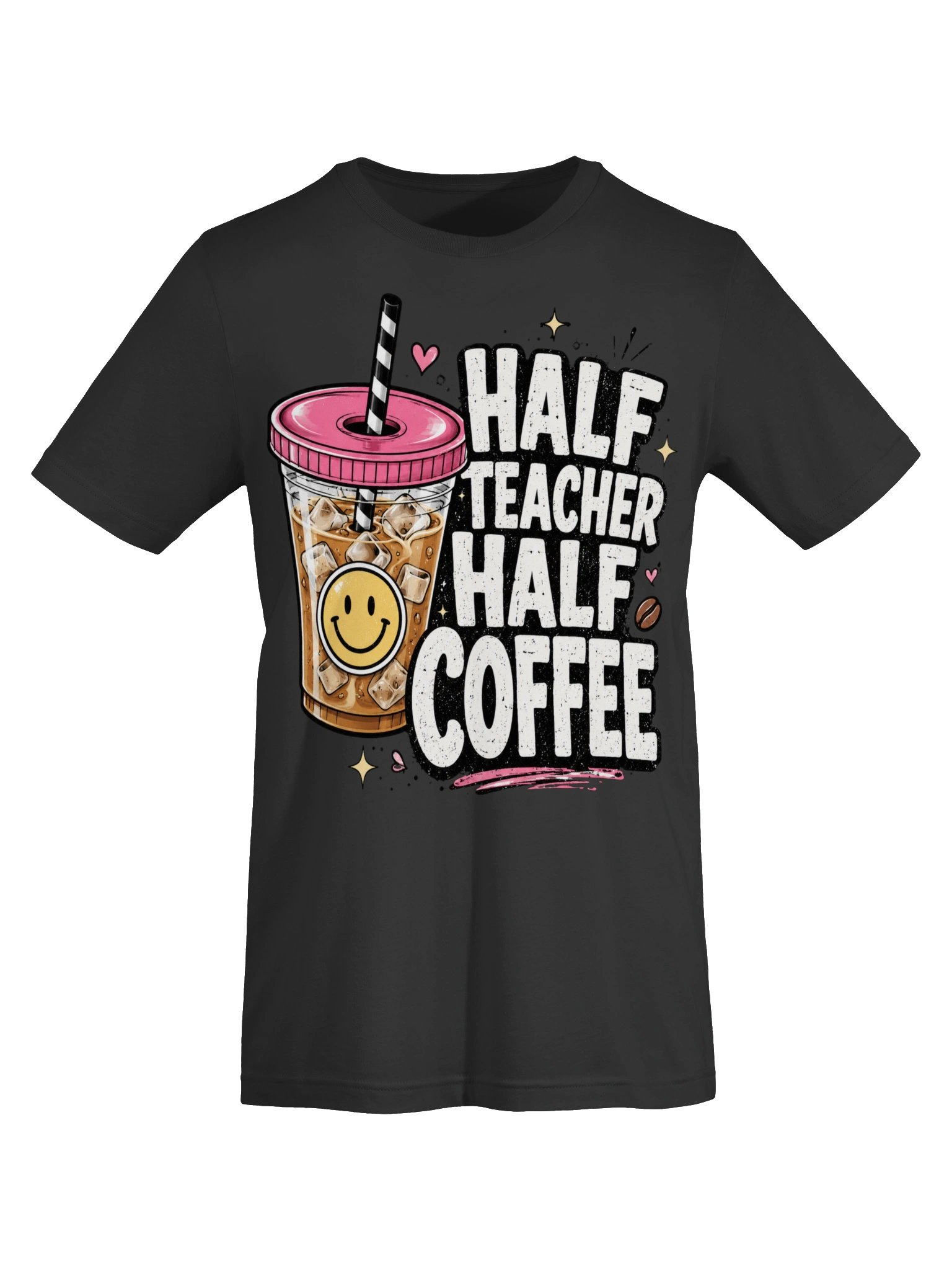 Half Teacher Half Coffee Shirt | Funny Teacher Gift, Back to School Tee product image (19)