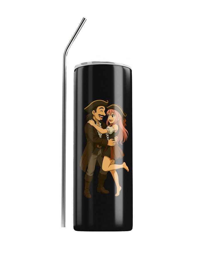 Tnk Double Trouble Water Bottle with Straw product image (1)