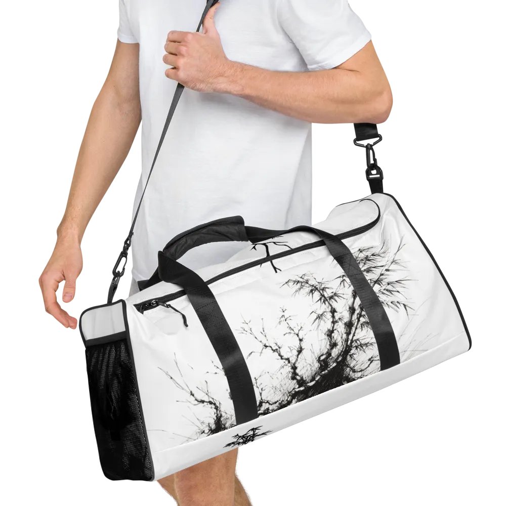 Bamboo All-Over Print Duffle Bag product image (6)