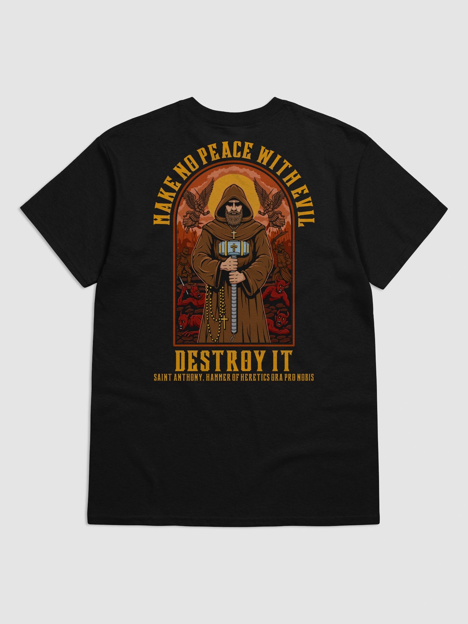 Saint Anthony Hammer of Heretics t-shirt product image (1)