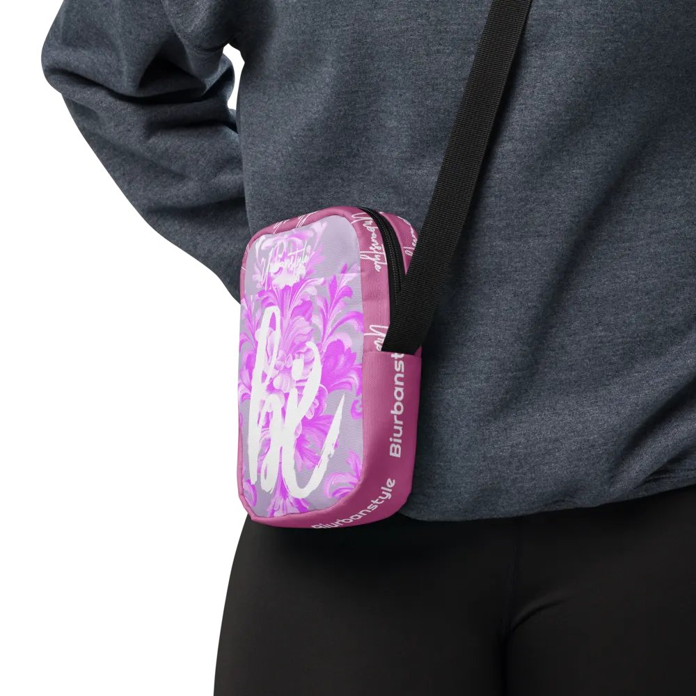 Elegant Floral Symmetry Crossbody Bag product image (3)