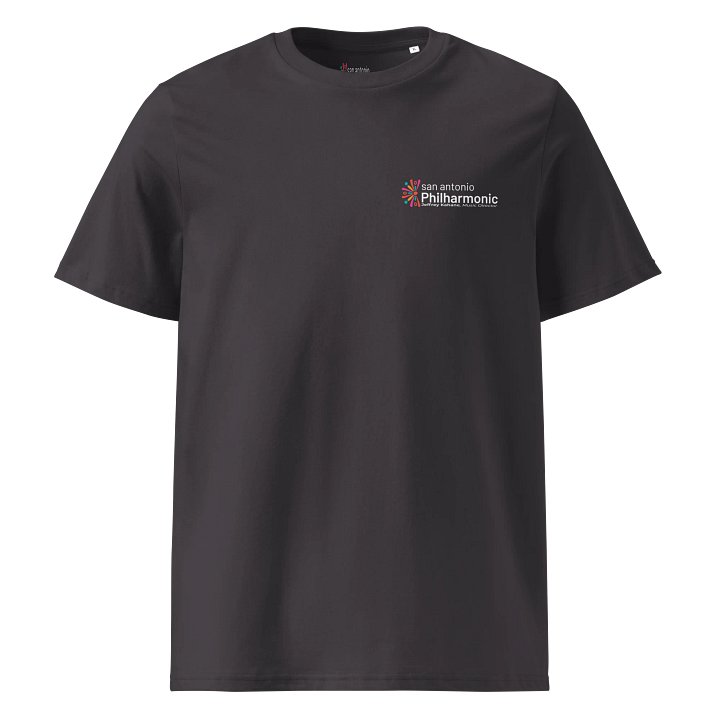 Resurrection Symphony Unisex Organic Ribbed Neck T-Shirt product image (2)