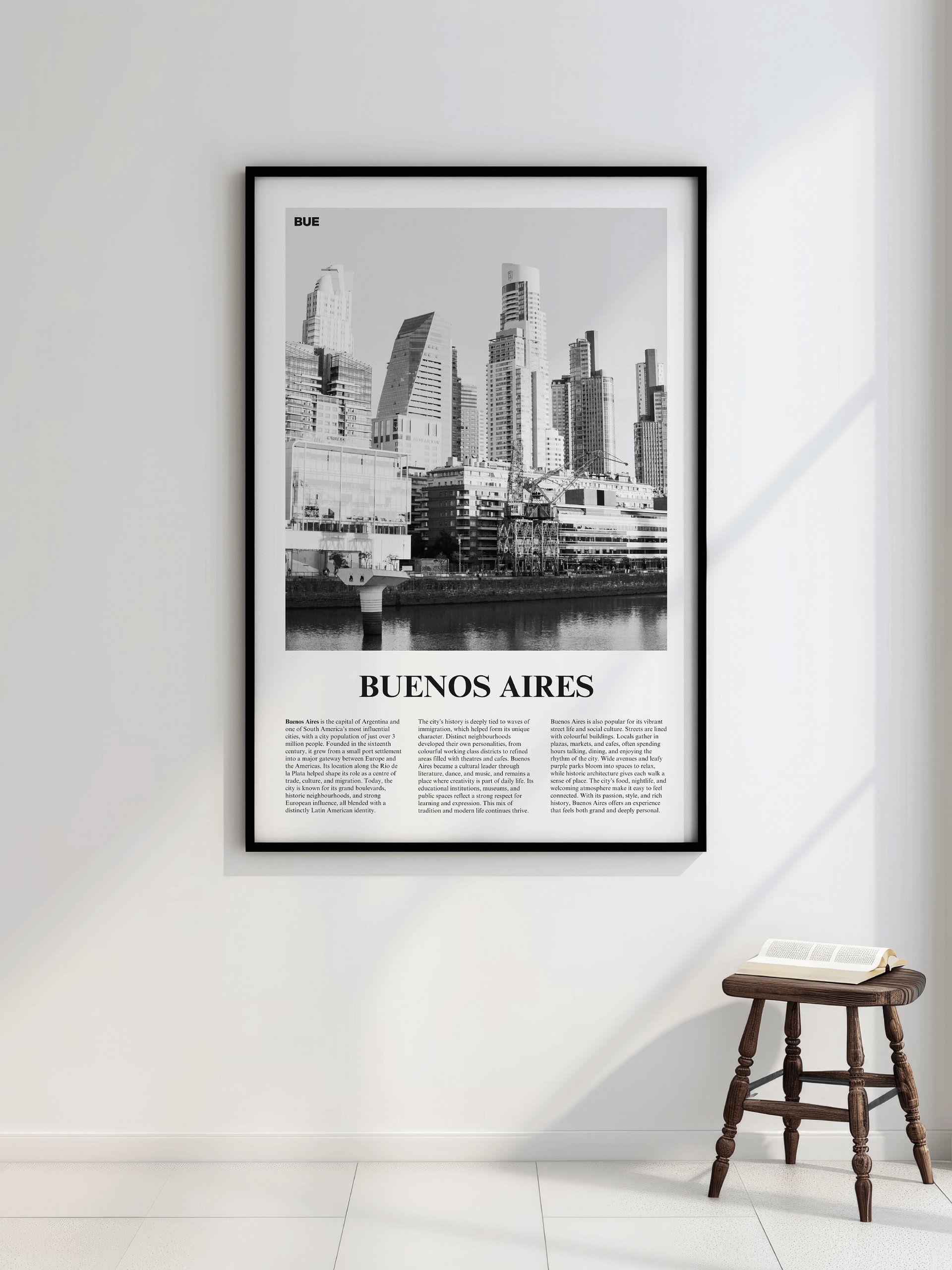 Buenos Aires 02 Newspaper Poster product image (2)