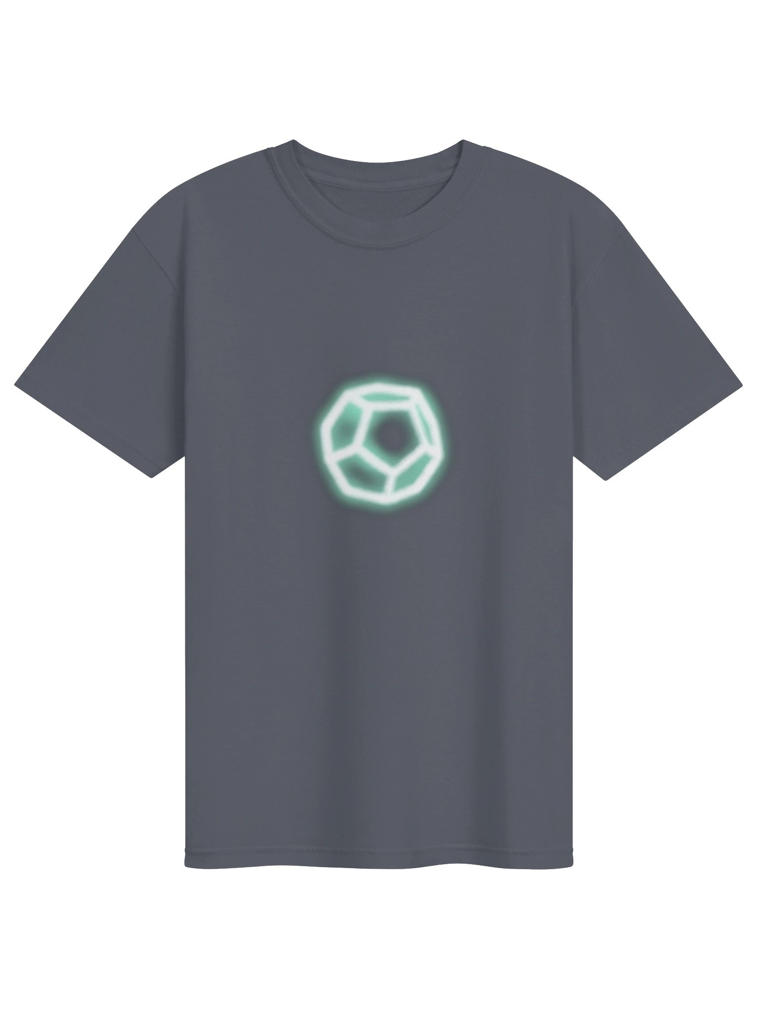 neon dodecahedron tee product image (2)