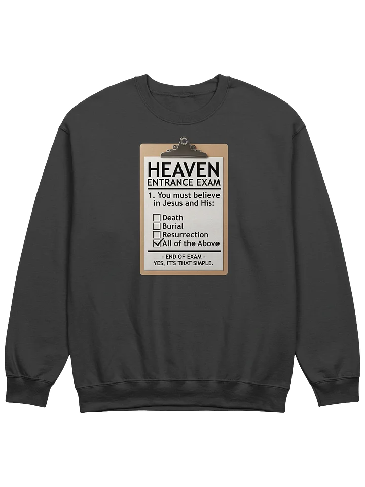 Heaven Entrance Exam Sweatshirt product image (1)