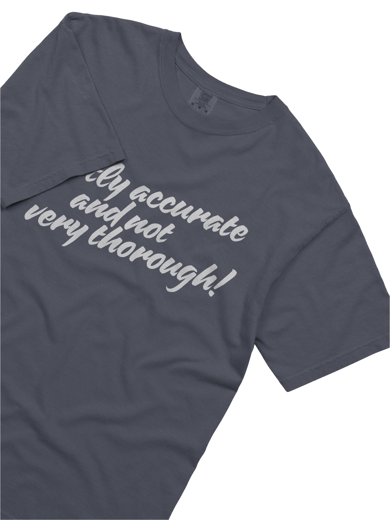 Mostly Accurate T Shirt 2 product image (39)