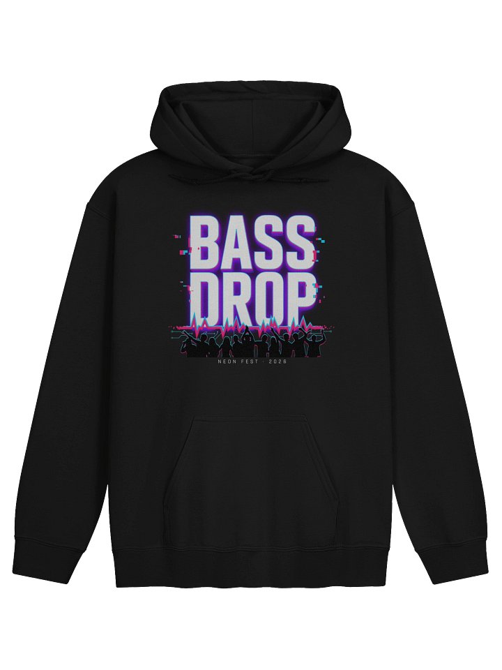 Bass Drop Neon Fest Hoodie product image (10)