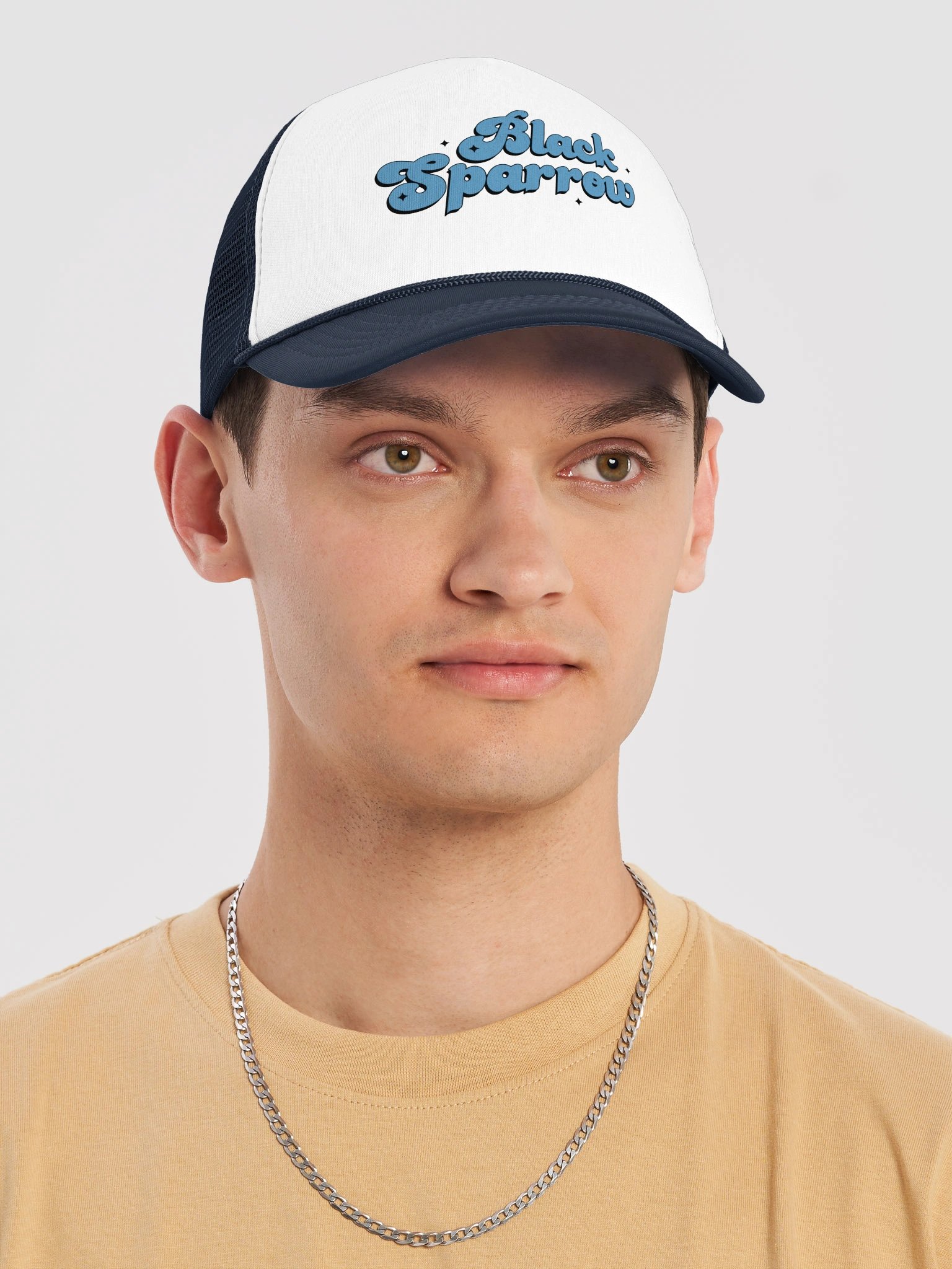 Retro Sparrow Trucker hat product image (9)
