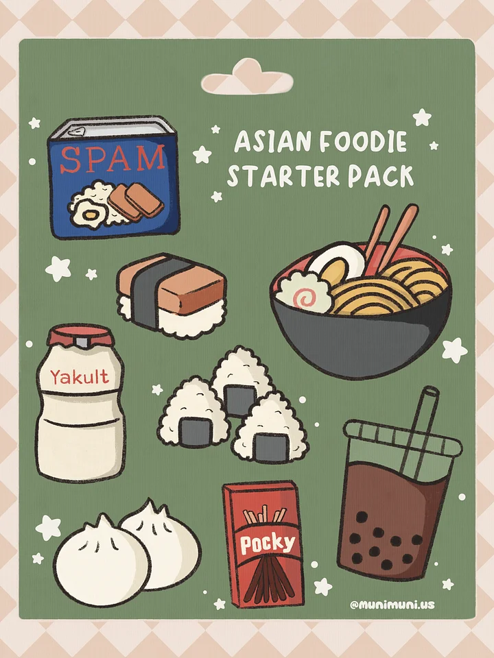 Asian Foodie Canvas Tote Bag product image (2)