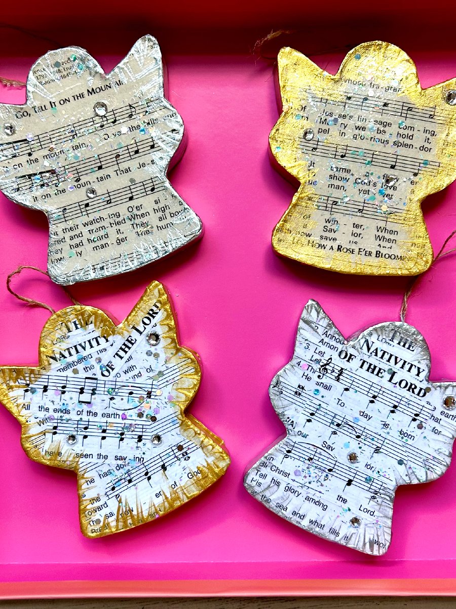 Handmade Christmas Ornaments: Paper Mache Shapes product image (1)