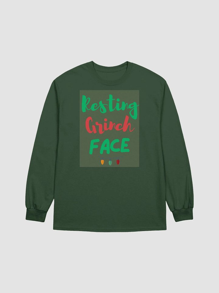 CHRISTMAS FUNNY TEES 4U FOR WOMEN - “Resting Grinch face.” product image (1)