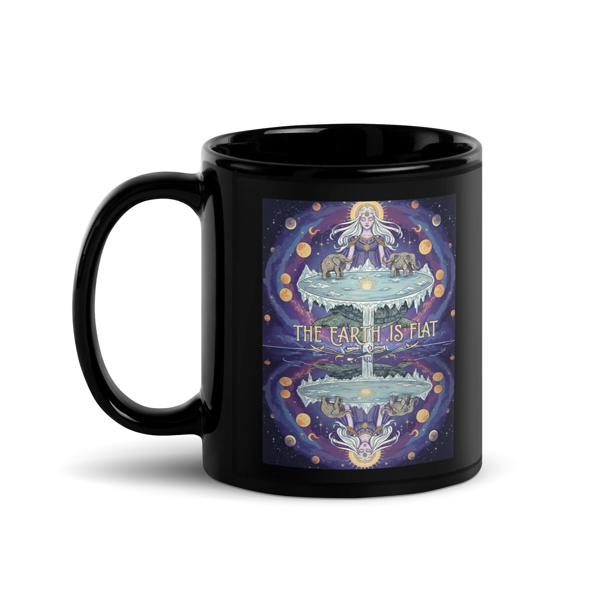 Celestial Flat Earth Mug product image (1)