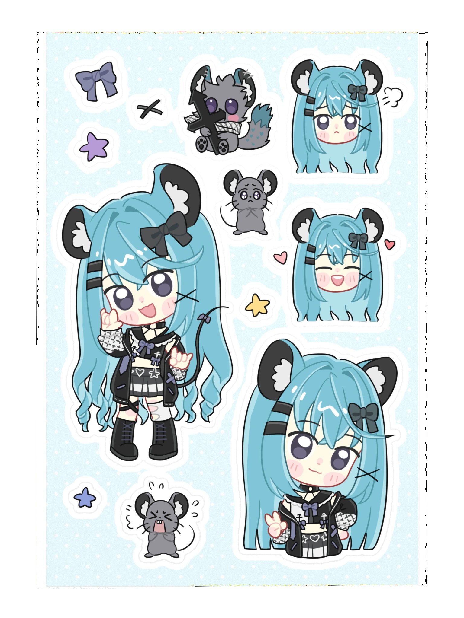 Squeakaboop Sticker Sheet product image (1)