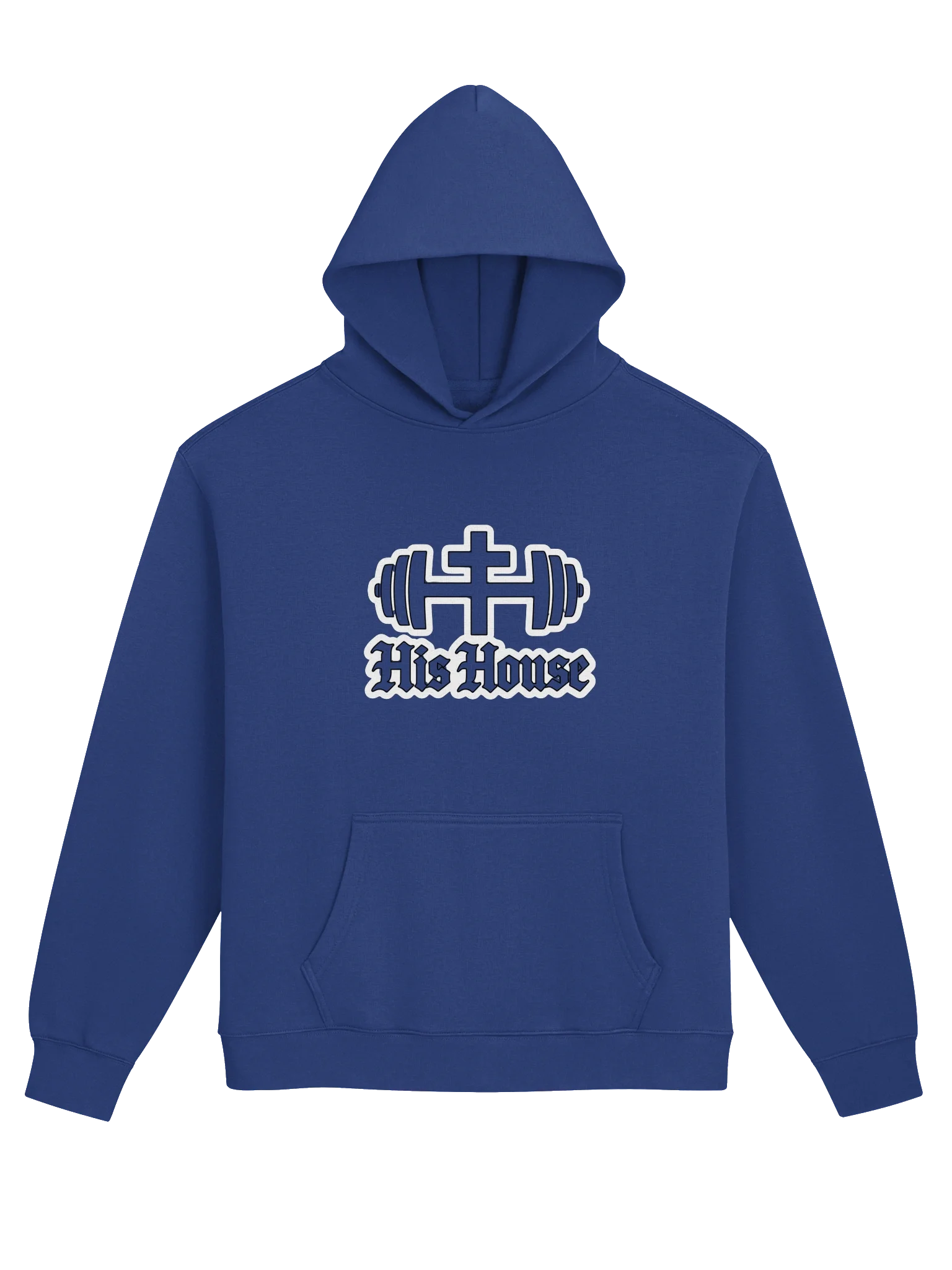 His House Heritage Outline Unisex Relaxed Hoodie by His House