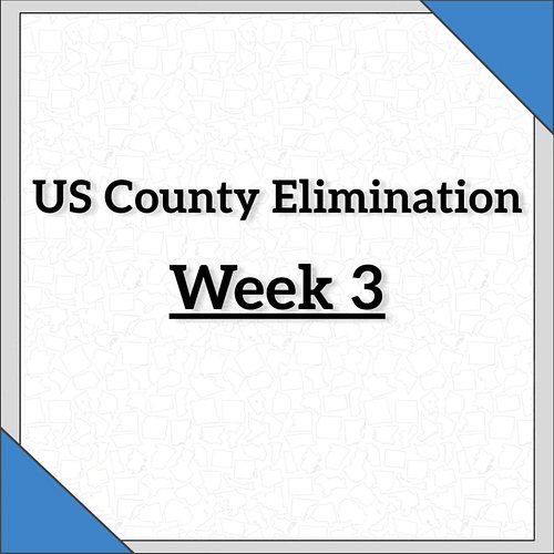 County Elimination Week 3!!!!!!!
Not late, trust me im the expert here.