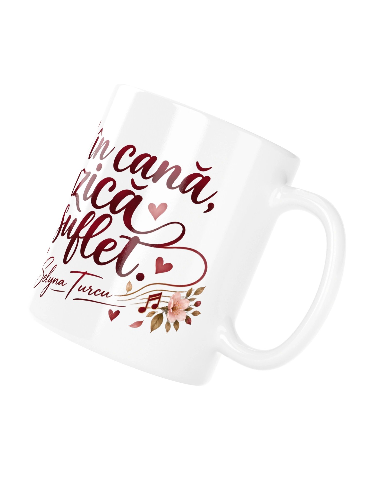 Cană „Cafea în cană, muzică în suflet” – Selyna Turcu product image (12)