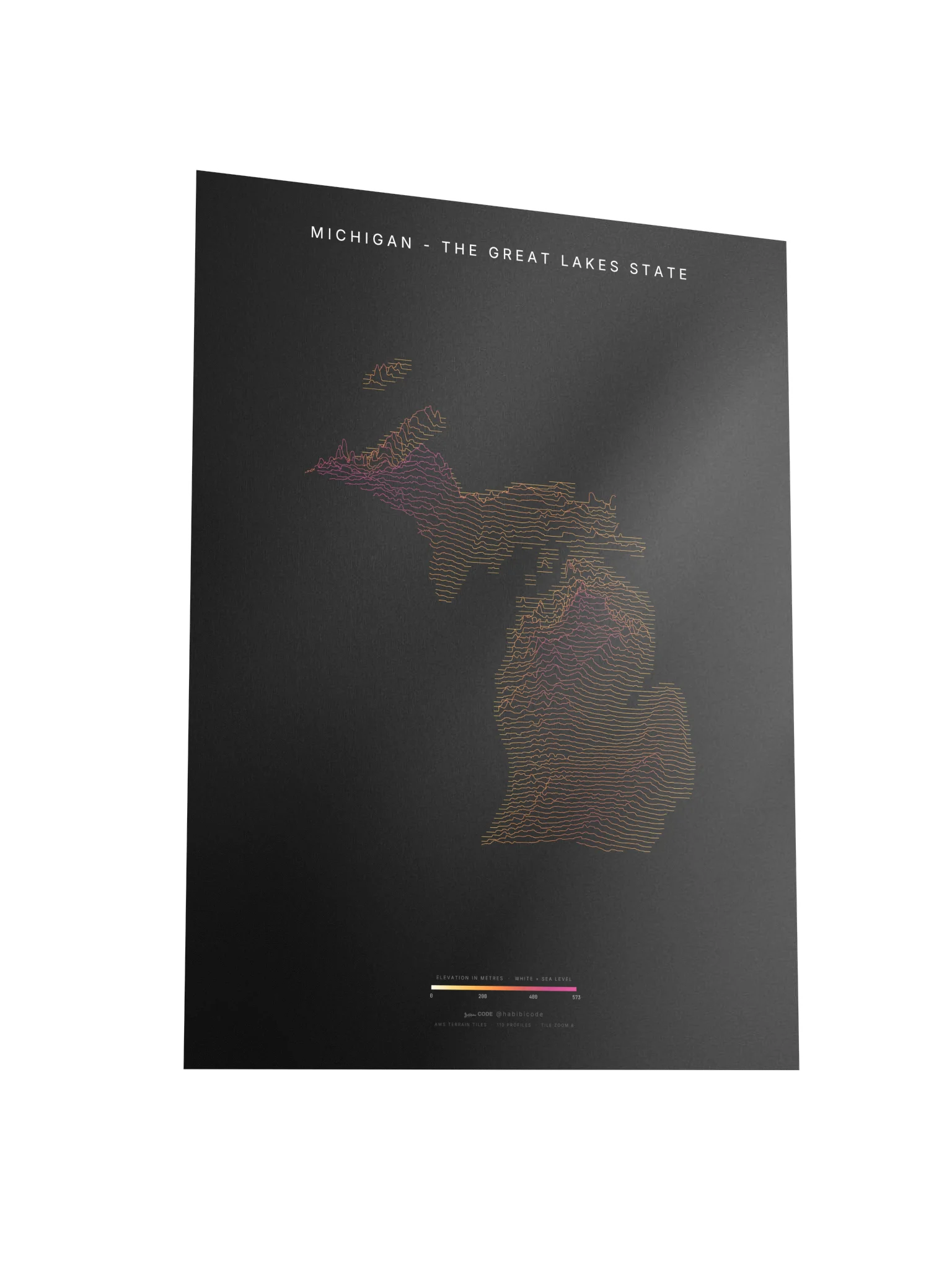 Ridgeline Poster - Michigan product image (3)