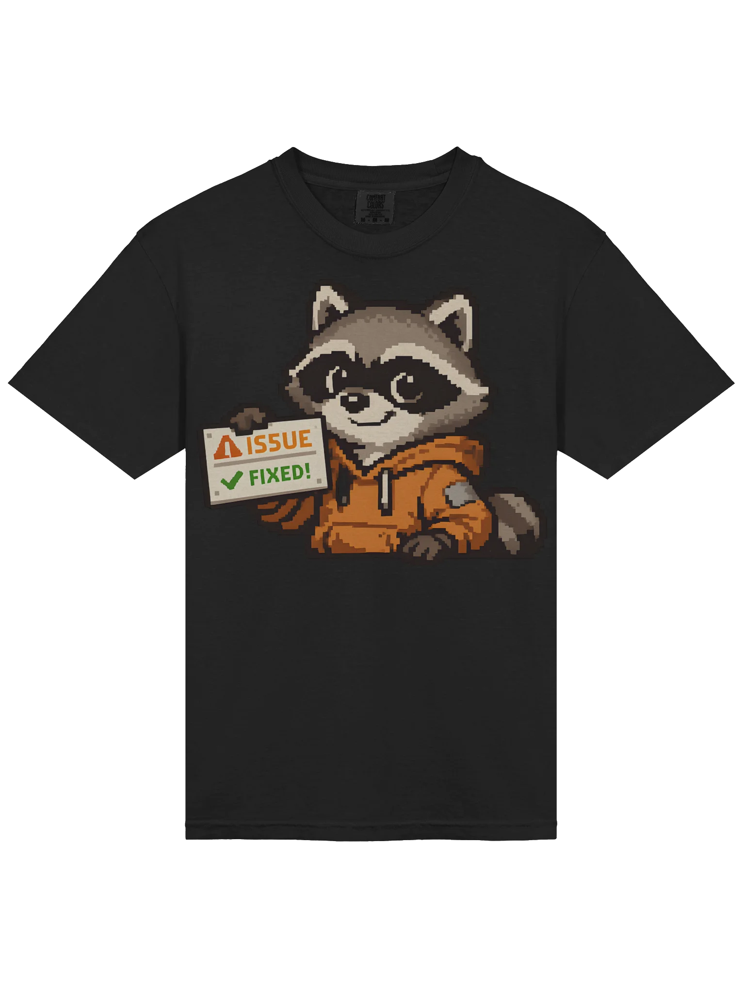 Issue Fixed Raccoon T-Shirt product image (3)